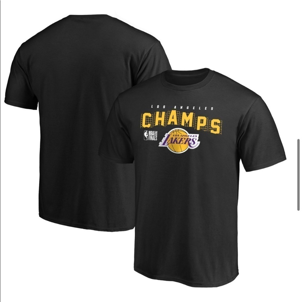 NWT Mens lakers NBA shirt black size large​​​​​​